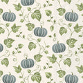 Guest Towel Simple Blue Pumpkin