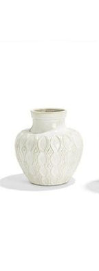 Beige Artisan Vase