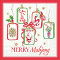 Merry Mahjong Cocktail Napkin