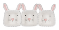 Rabbit Triple Serving Dish