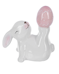 Ceramic Lying Rabbit With Egg