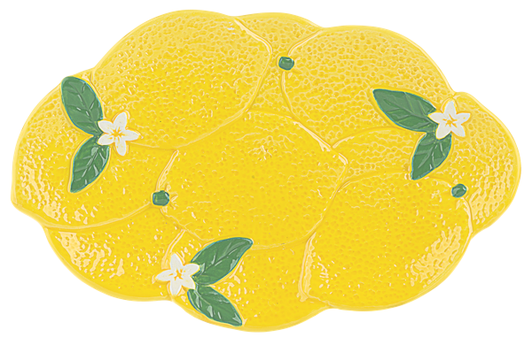 Lemon Serving Plate