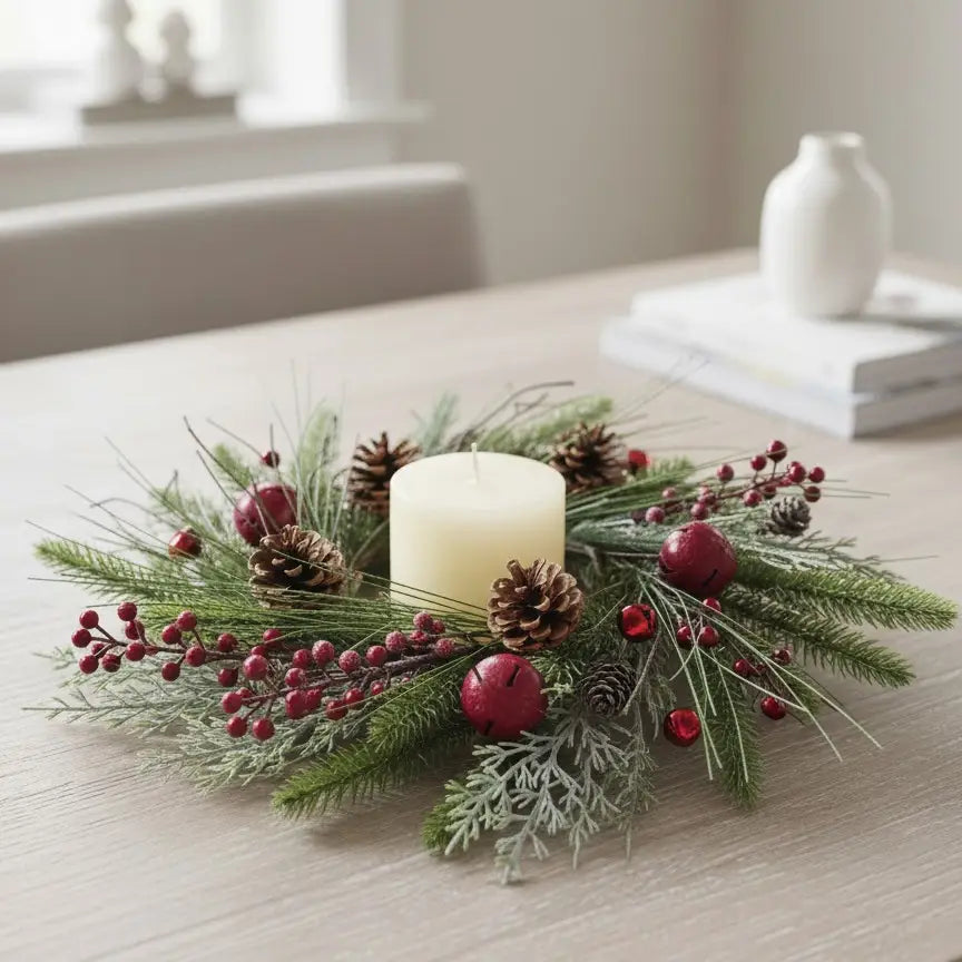 Christmas Jingle Candle Ring