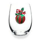 Jeweled Stemless Wine Glass