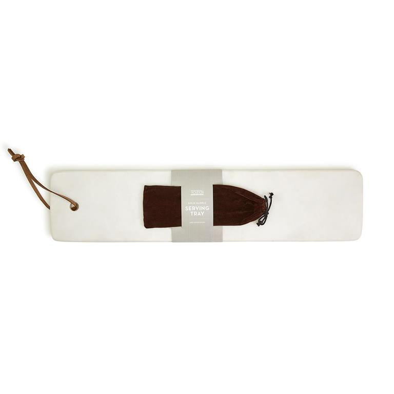 Marble Serving Board With Knife