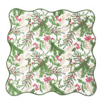 Woodland Berry Scalloped Cotton Dinner Napkin Set Of 4
