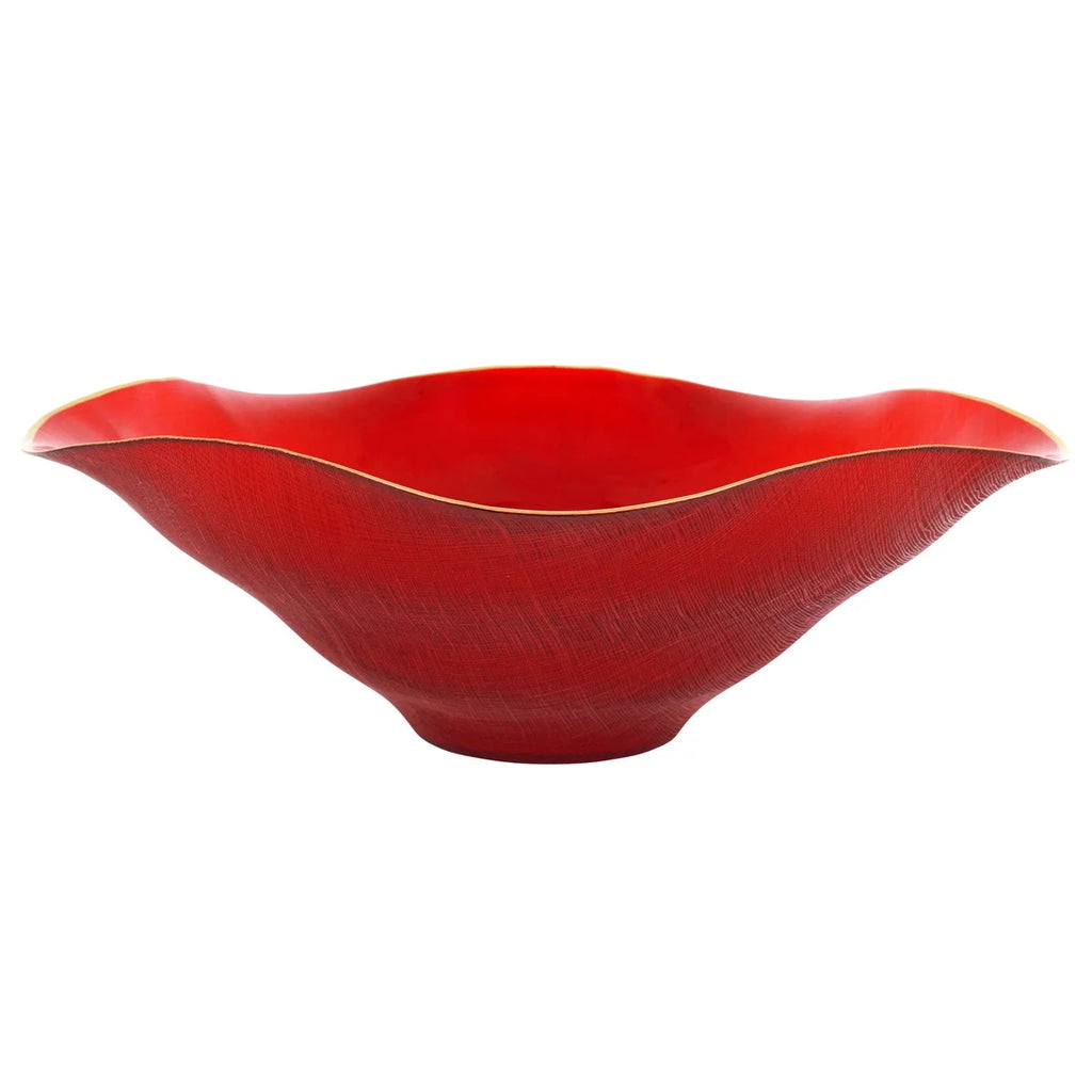 Vietri Holiday Glass Centerpiece