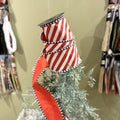 JME Candy Cane Stripe Ribbon 4 Inch