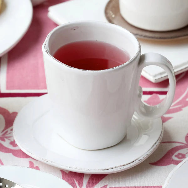 Vietri Lastra White Mug