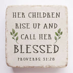 Small Twelve Stone Art Block