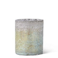 Light Green Matte Glass Container