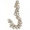 Glitter Dogwood Leaf Garland