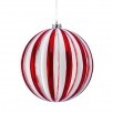 Large Candy Stripe Ball Ornament