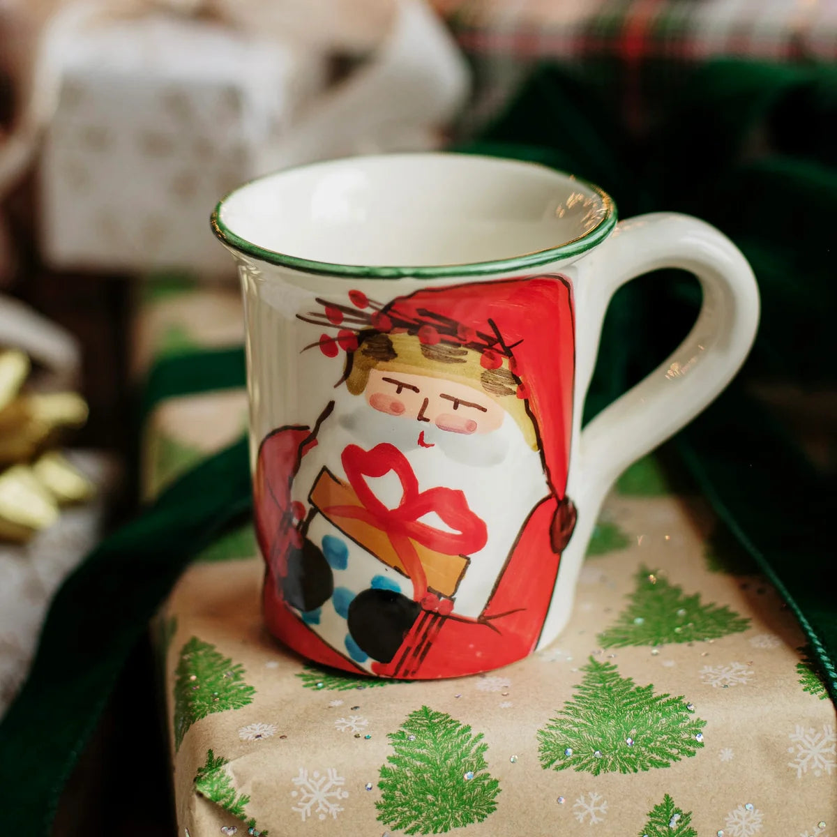 Vietri Old St. Nick 2026 Limited Edition Mug