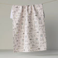 Geometry Dog Themed Tea Towels