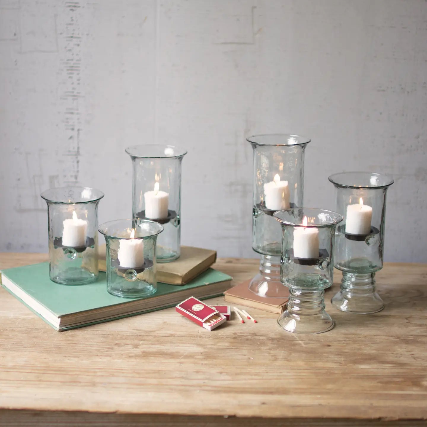 Recycled Glass Votive Holder