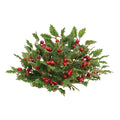 Holly And Berries Half Sphere