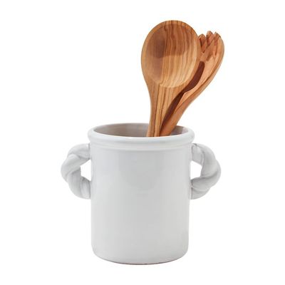 Twisted Handle Utensil Crock