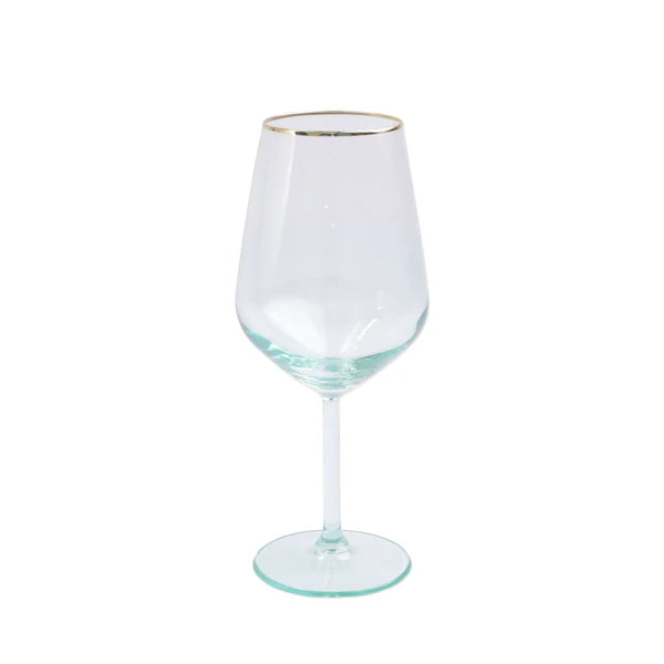 Vietri Rainbow Wine Glasses