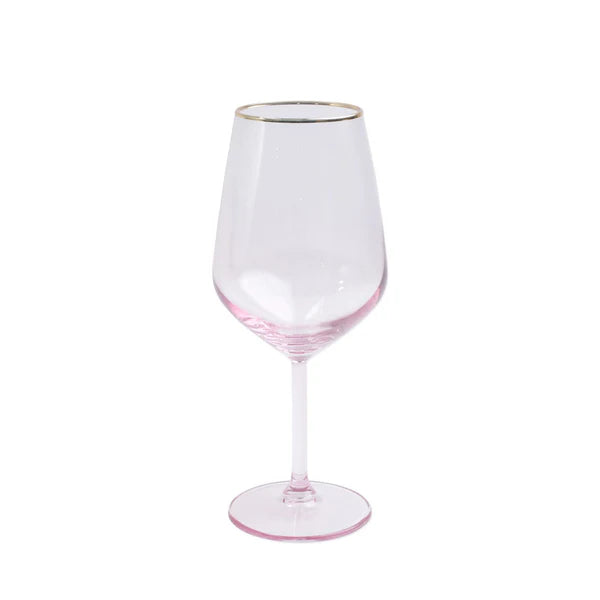 Vietri Rainbow Wine Glasses