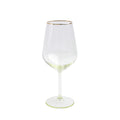 Vietri Rainbow Wine Glasses