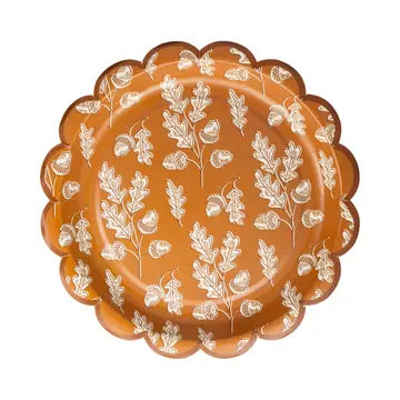 Acorn Dessert Plate