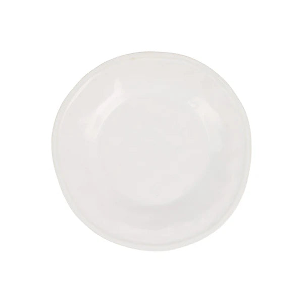 Vietri Aria White Salad Plate