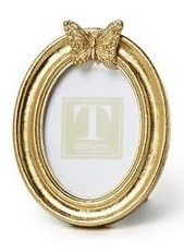 Golden Butterfly Photo Frame Miniature