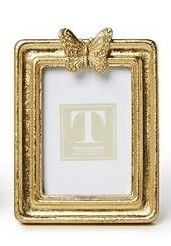 Golden Butterfly Photo Frame Miniature