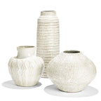 Beige Artisan Vase