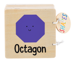 Wooden Shapes Book