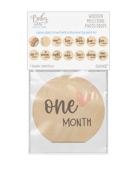 Wooden Photo Milestone Props