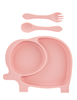 Silicone 5 Piece Feeding Set