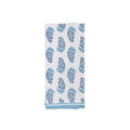 Blue Block Print Towels