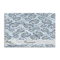 Blue Oyster Paper Placemats