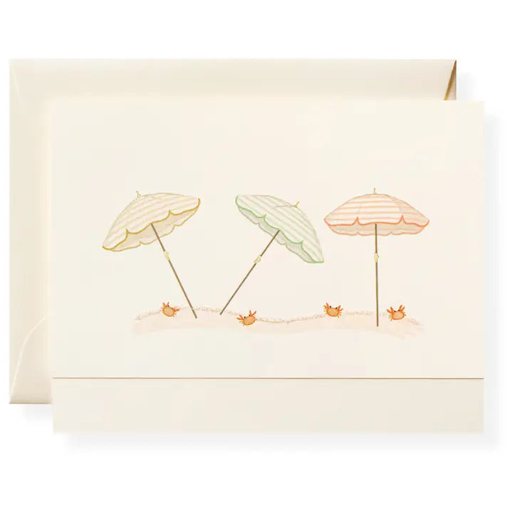 Karen Adams Boxed Notecard Beach