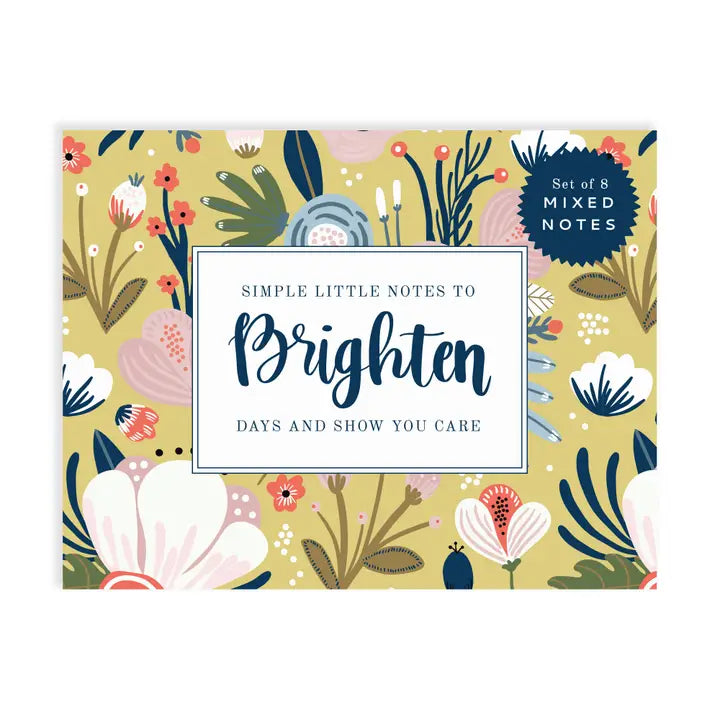 Boxed Stationery Brighten Notes