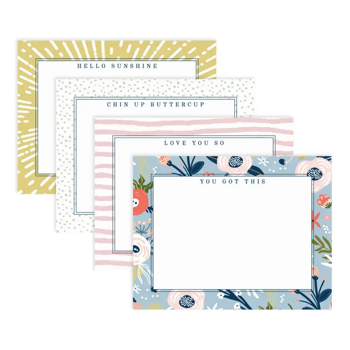 Boxed stationery uplift notes