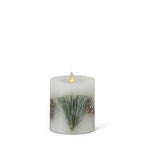 Berry And Pine Luminara Candle
