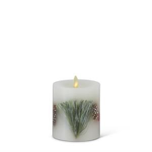 Berry And Pine Luminara Candle