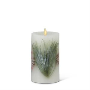 Berry And Pine Luminara Candle