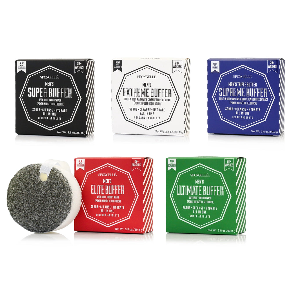Mens Spongelle 20 Washes