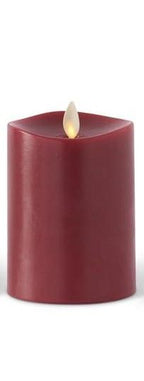 Burgandy Luminara Candles
