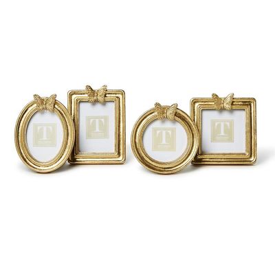 Golden Butterfly Photo Frame Miniature