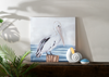 Pelican Wall Decor Painted With Texture