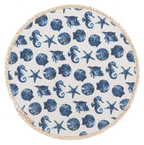 Round Watercolor Under the Sea Placemat
