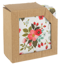Floral Coaster Set