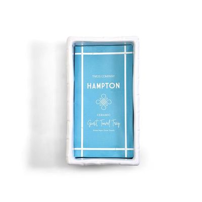 Ceramic Guest Towel Tray