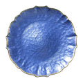 Vietri Baroque Glass Cobalt Charger