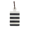 Black And White Checkered Small Serving Board